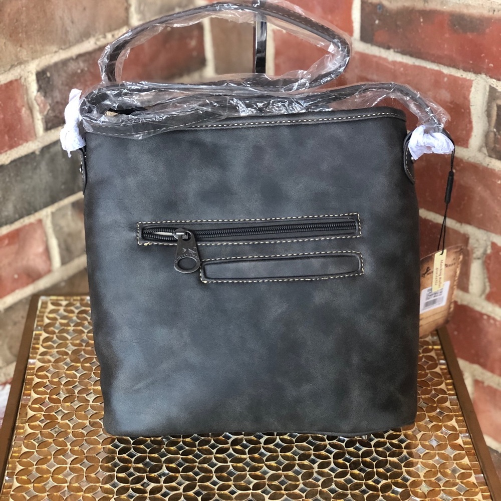 Montana West Tooled Collection Crossbody Bag - Picture 4 of 7